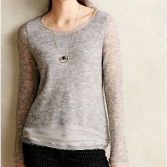 Anthropologie Knitted & Knotted Alessia Alpaca Sweater - Picture 2 of 9